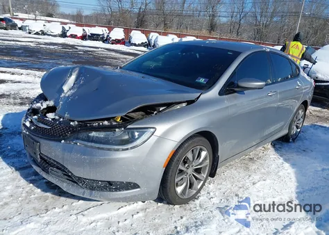 2016 Chrysler 200 S z USA, uszkodzony, nr VIN 1C3CCCDGXGN130690
